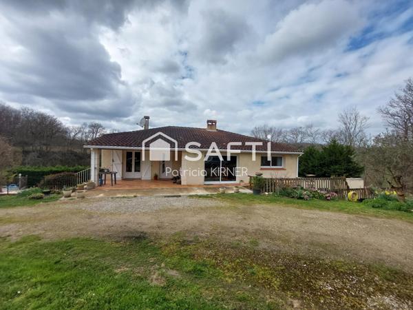 Maison traditionnelle de 145 m² en pleine nature.