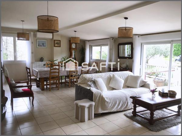 Maison traditionnelle de 145 m² en pleine nature.