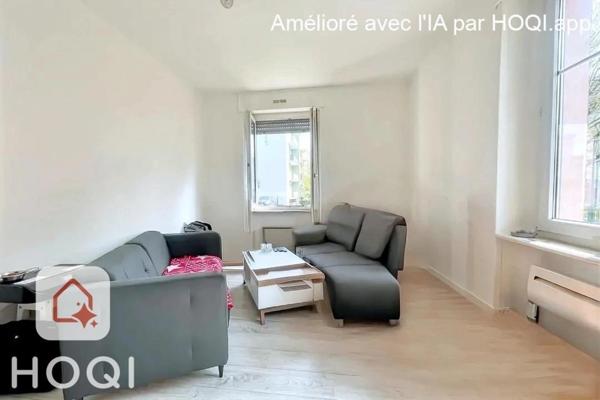 Appartement à vendre 3 pièces MULHOUSE (68) RDC, cave