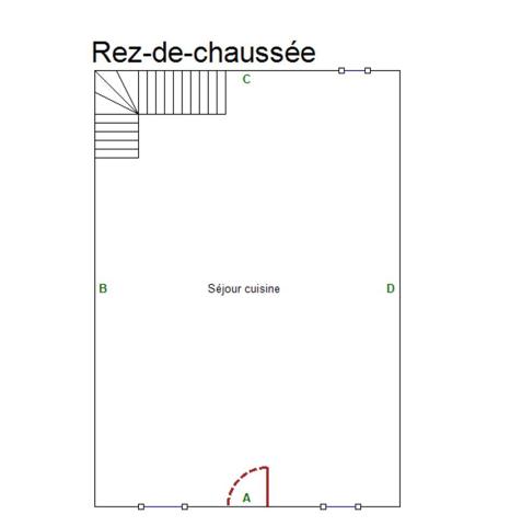 Maison 3 pièces - 70 m²