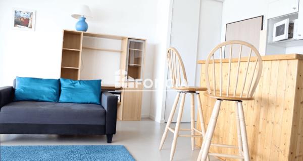Location Studio meublé 27 m² - La Rochelle 17000