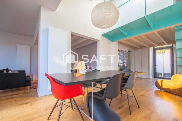 Maison rénovée, 5 chambres, 1 bureau et 1 garage