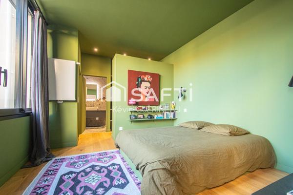 Maison rénovée, 5 chambres, 1 bureau et 1 garage