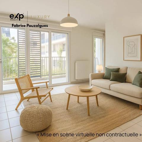 Appartement T3 lumineux avec balcon et parking sécurisé