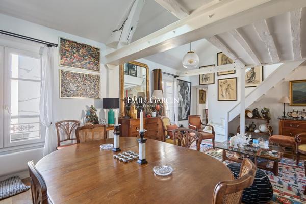 A vendre - appartement duplex - 122 m²  - dernier étage - Paris 75011 - Village Faidherbe