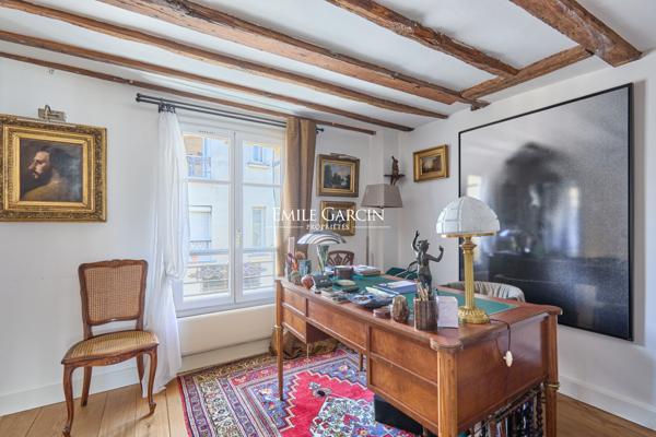 A vendre - appartement duplex - 122 m²  - dernier étage - Paris 75011 - Village Faidherbe