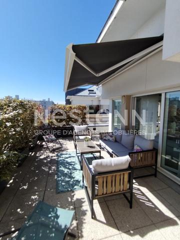 A VENDRE GUYANCOURT La Mare Jarry, superbe 5 pièces duplex118 m² (145m² utiles) en roof top avec grande terrasse et ascenseur
