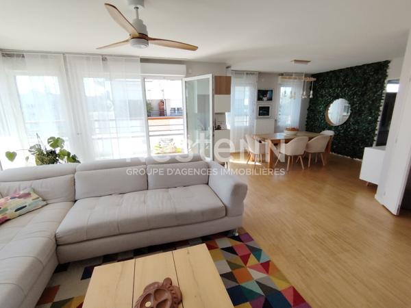 A VENDRE GUYANCOURT La Mare Jarry, superbe 5 pièces duplex118 m² (145m² utiles) en roof top avec grande terrasse et ascenseur