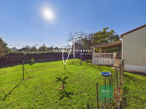 Maison plain-pied 89m² 3 chambres terrasse garage jardin de 1000m²