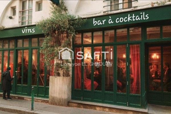 Bar à cocktails avec restauration quartier Aligre