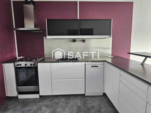 Idéal famille ou jeune couple, maison 100m2 Lons le Saunier