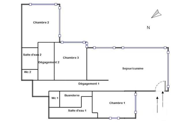 Appartement à vendre  4 pièces - 137 m2 VILLENEUVE LOUBET - 06