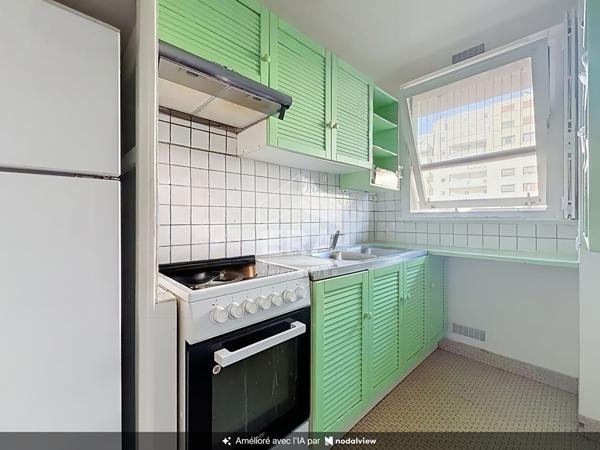 Michel Bizot 2 pièces 43m2 avec balcon de 8m2