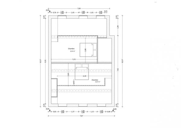 Appartement à vendre 2 pièces 55 m² Saintes