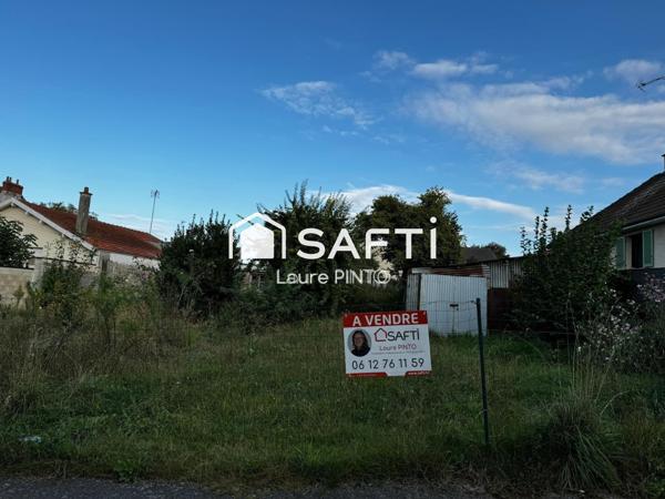 Terrain à bâtir de 550m2