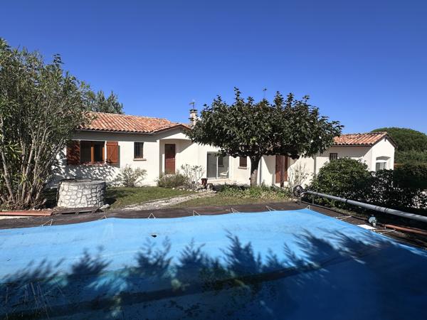 Pujols (47300) Pujols, Villa lumineuse avec piscine et 4 chambres