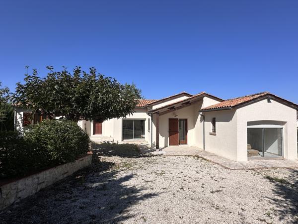 Pujols (47300) Pujols, Villa lumineuse avec piscine et 4 chambres