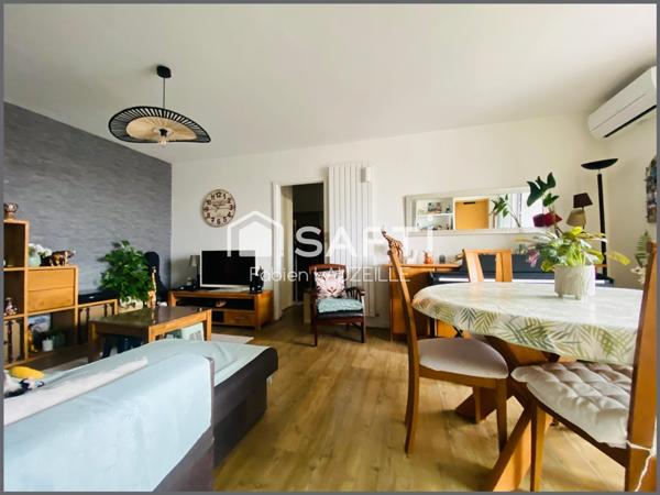 CAUDERAN CENTRE / LIGNE G, BUS 73, 02 /  T3 BIS 3CHBRES / RESIDENCE VERDOYANTE / DERNIER ETAGE / CAVE / PARKING !