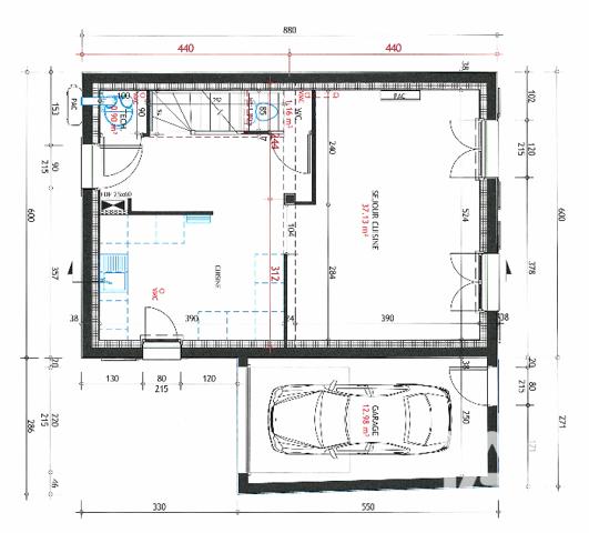 Maison à vendre 4 pièces 77 m² Crépy-en-Valois