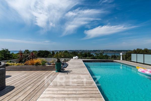 Maison Vue mer avec piscine et Jacuzzi