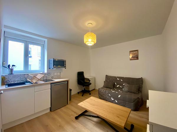 Appartement meublé 1 pièce(s) 17.87 m2 NANCY - PROCHE PARC SAINTE MARIE