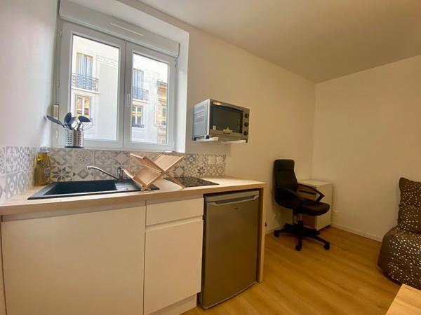 Appartement meublé 1 pièce(s) 17.87 m2 NANCY - PROCHE PARC SAINTE MARIE