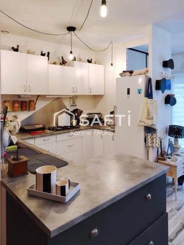 Duplex 2 chambres, 1 mezzanine, jardin et piscine