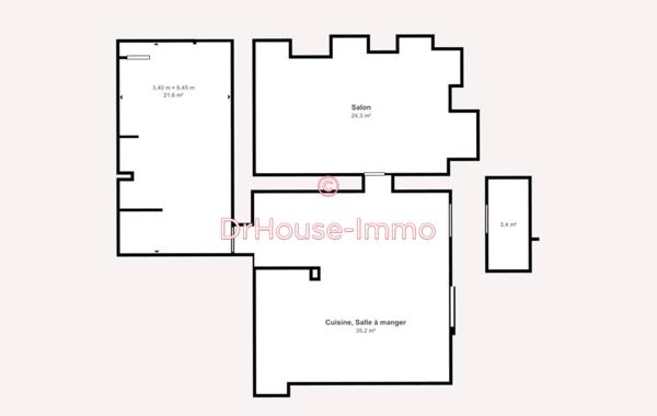 Maison à vendre 6 pièces de 175 m²