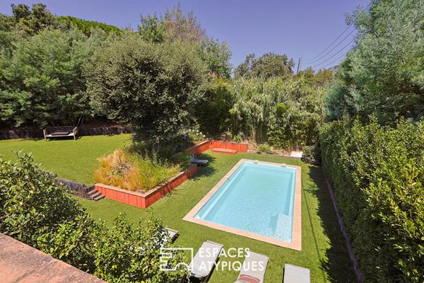 Villa esprit hacienda en bord de mer