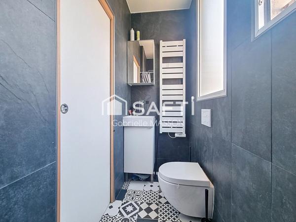 Appartement traversant avec cave