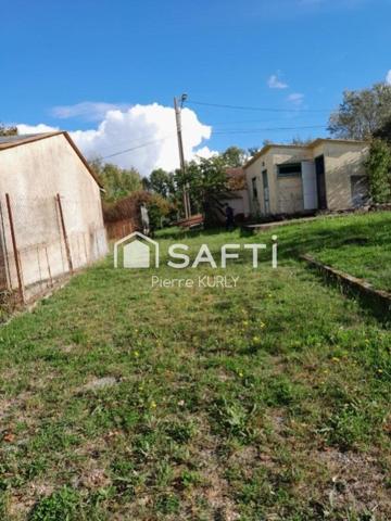 Garage sur terrain à bâtir avec jolie vue dominante
