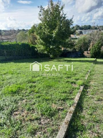 Garage sur terrain à bâtir avec jolie vue dominante