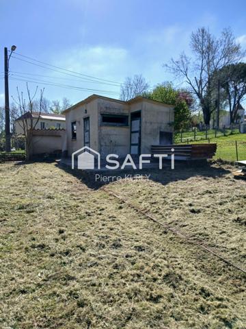 Garage sur terrain à bâtir avec jolie vue dominante