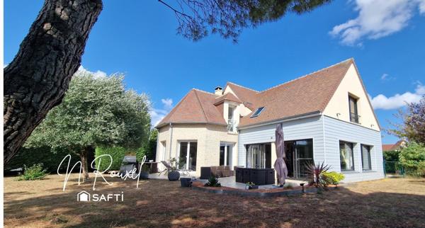 Maison 275 m², 6 chambres, 3 sdb, terrain 1002 m²