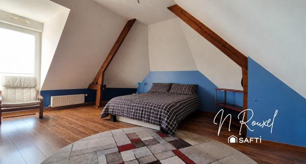 Maison 275 m², 6 chambres, 3 sdb, terrain 1002 m²