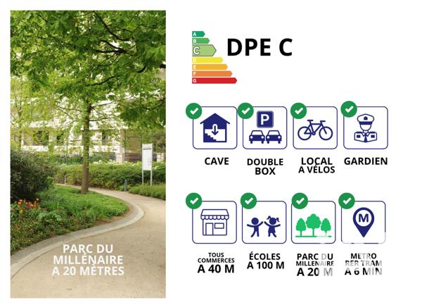 Appartement à vendre 5 pièces 103 m² Courbevoie