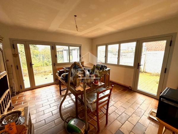 HARNES SEMI INDIVIDUELLE 3 CHAMBRES SUR PLUS DE 450m2 DE TERRAIN