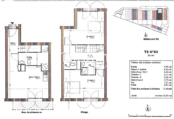 APPARTEMENT 3 PIECES - 71M2 - DOLUS D'OLERON (17550)