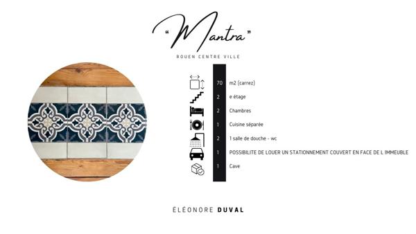 Appartement à vendre 3 pièces 70 m² Rouen