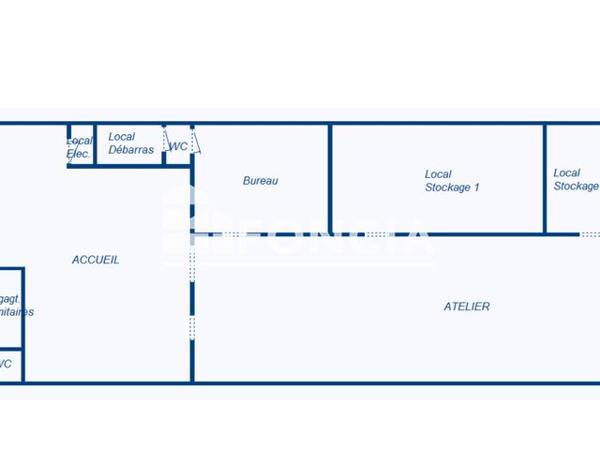 À vendre Local commercial 150 m² - Saint-herblain 44800