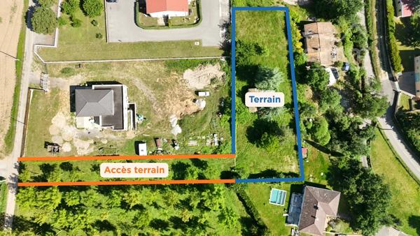 Venez découvrir ce terrain constructible, idéalement situé dans un hameau de Chanas.