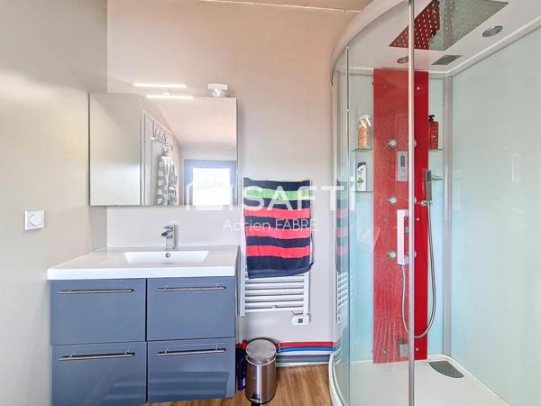 Maison en ossature bois de 126m² sans travaux à proximité du centre ville de Bessières et des commodités.