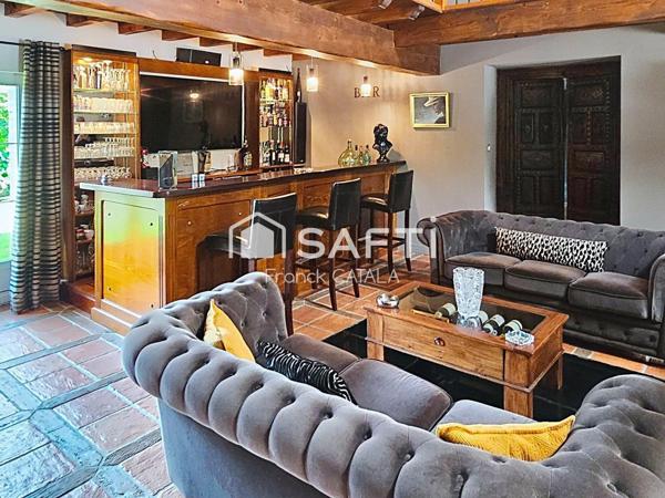 Cachet et vue Pyrénées pour cette propriété équestre