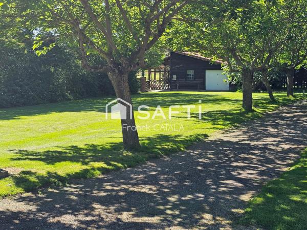 Cachet et vue Pyrénées pour cette propriété équestre