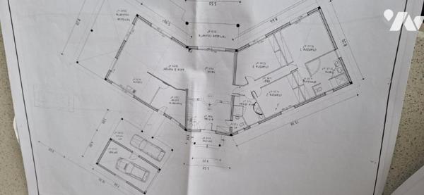 Vila d'architecte avec piscine, terrasse, jardin sur terrain de 5000m²