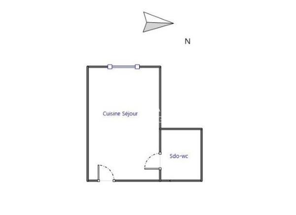 STUDIO REFAIT A NEUF