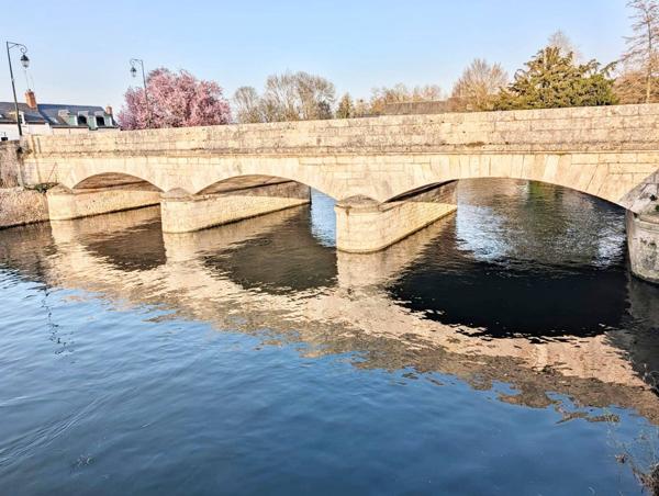 Charmante maison d’environ 55 m² avec Une vue exceptionnelle sur le château et le Loir