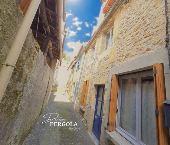 2 appartements entièrement rénovés + grange et garage en plein centre de Montignac