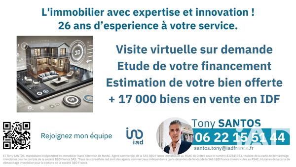 Appartement à vendre 3 pièces 64 m² Le Perreux-sur-Marne