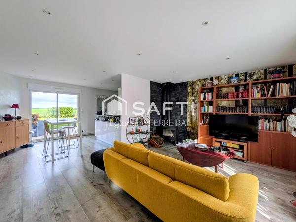 A 10 MINUTES D' ISSOUDUN, PAVILLON PLAIN-PIED DE 2013 T4 AVEC GARAGE ET JARDIN